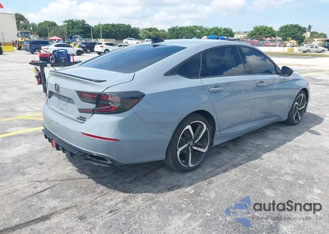 2021 Honda Accord Sport 2.0T from USA, damaged, VIN 1HGCV2F32MA005827